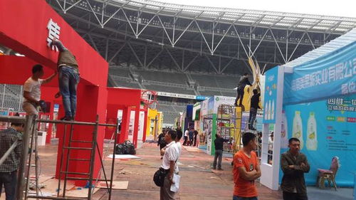 徐州飲品大會首日布展,快貓無人店,你鬧哪樣啊